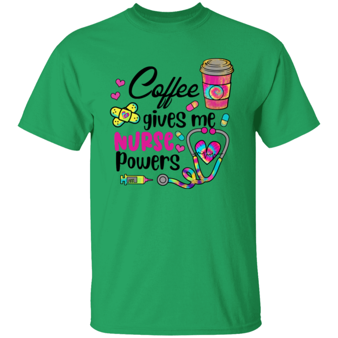 Coffee Gives Me Nurse Powers T-Shirt