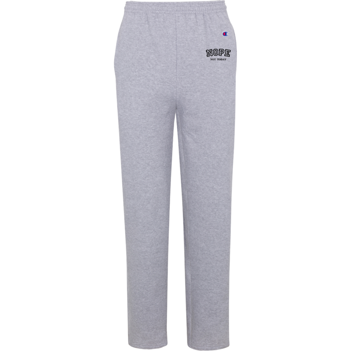 Nope Not Today Champion Mens Fleece Pant