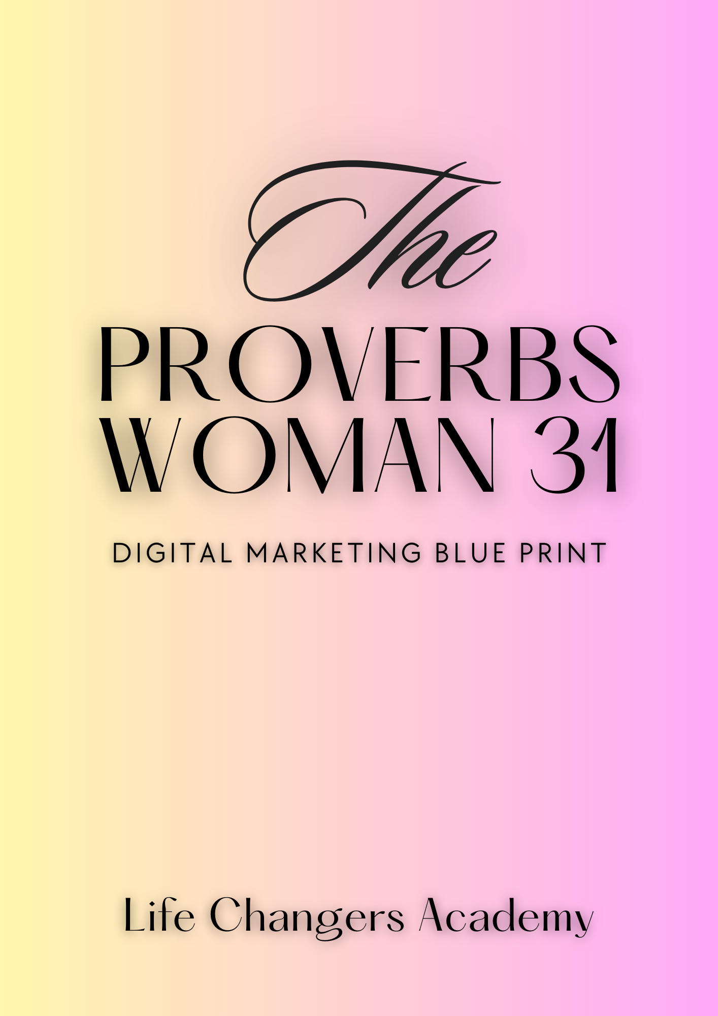 Proverbs 31 Woman Digital E-Book