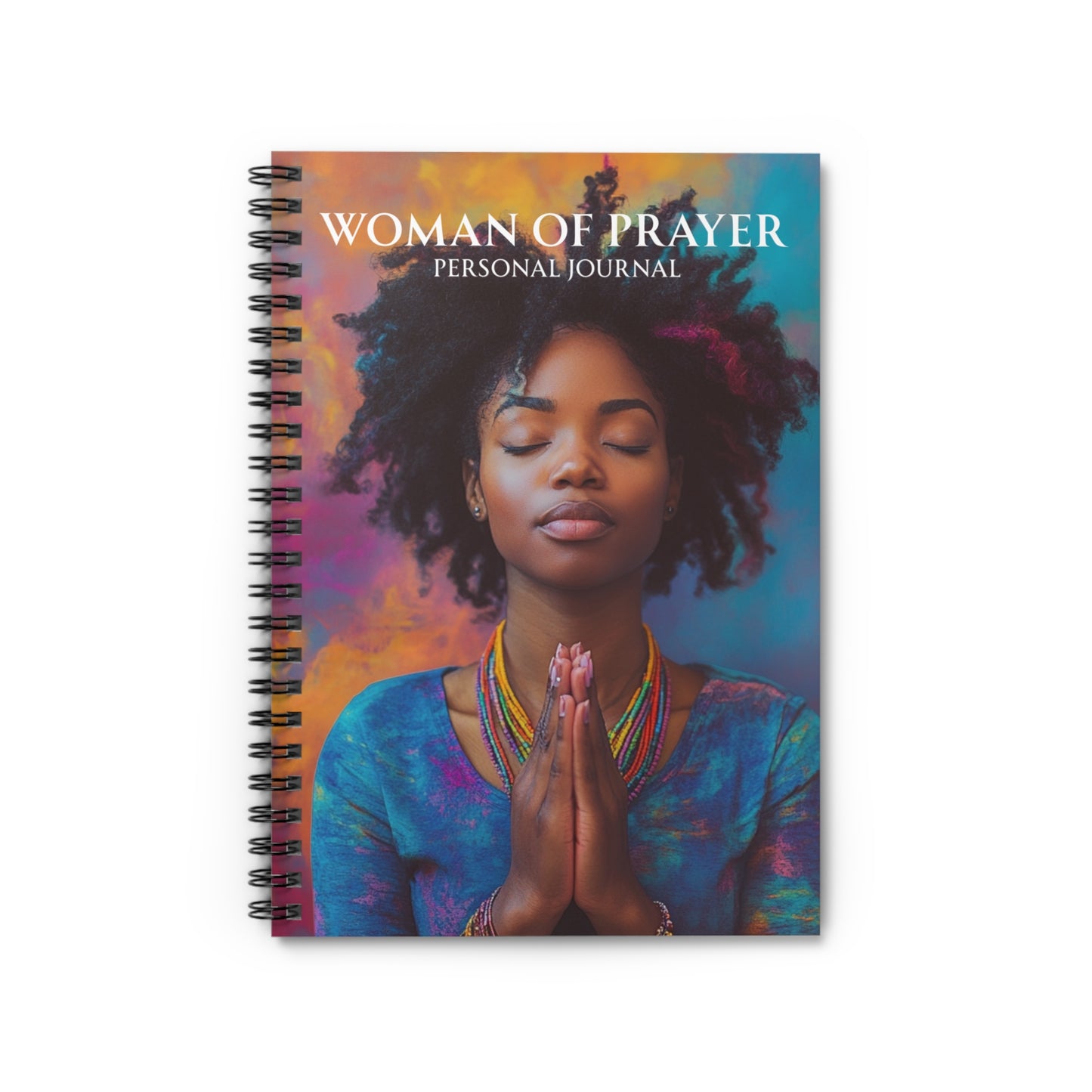 Woman of Prayer Spiral Notebook