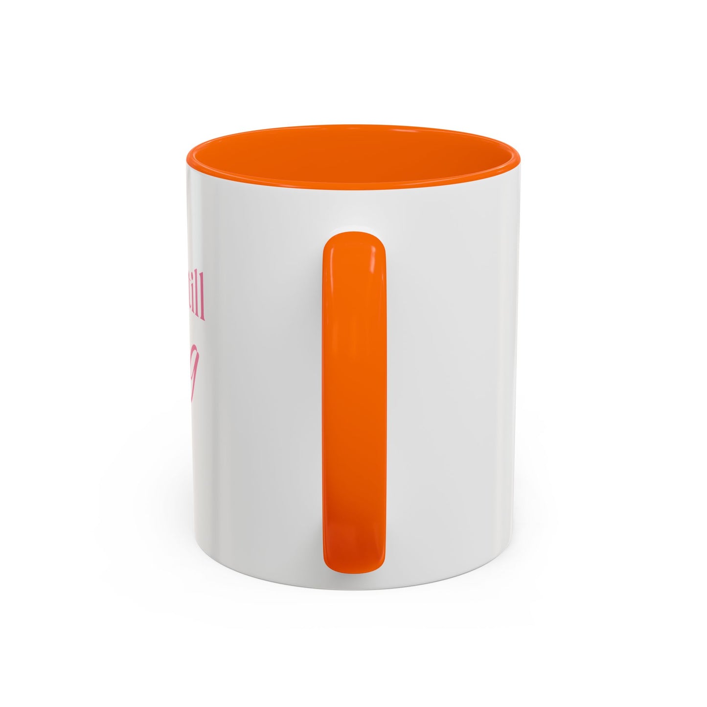 Christian Coffee Mug - "God Is Still Working On Me" Accent Mug (11/15 oz)