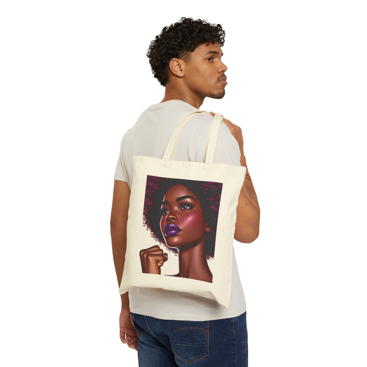 Cotton Canvas Tote Bag