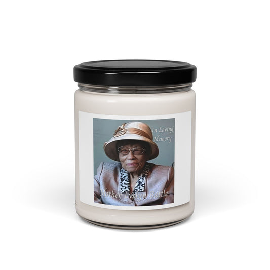 Memorial Photo Soy Candle – "In Loving Memory" 9oz