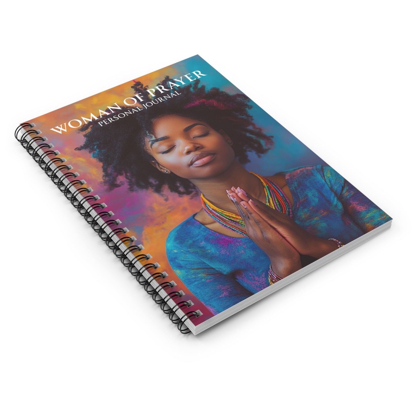 Woman of Prayer Spiral Notebook