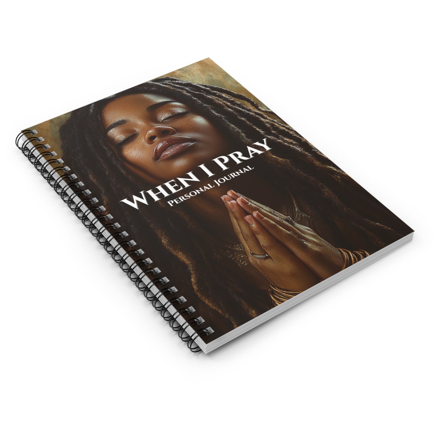 When I Pray - Spiral Notebook - Ruled Line