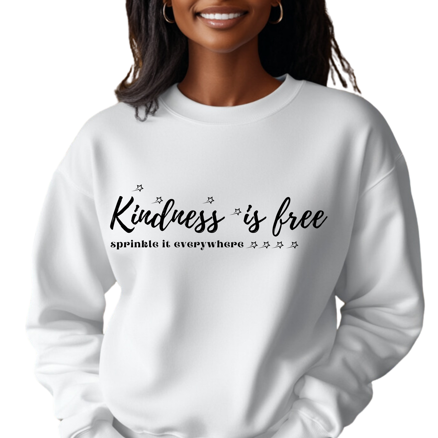 Kindness Is Free - Sprinkle It Everywhere Pullover Sweatshirt