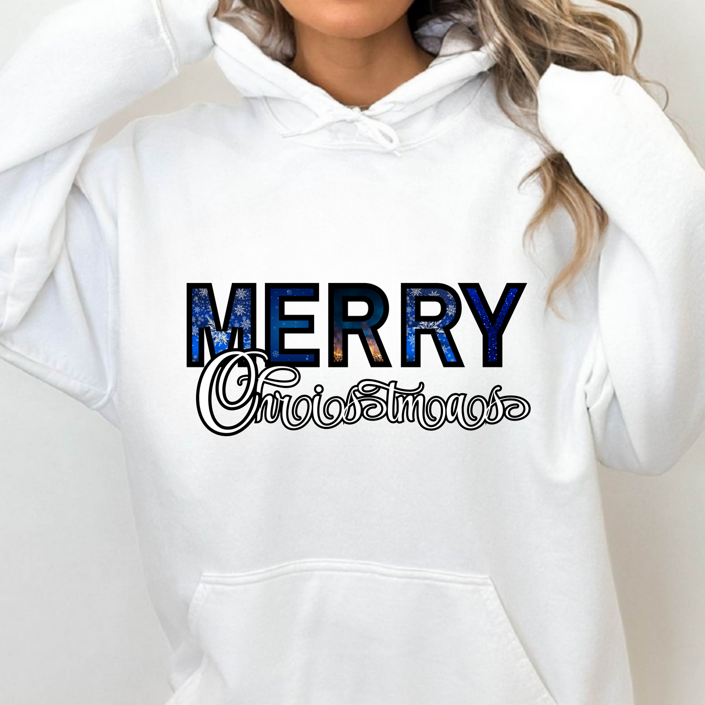 Merry Christmas Pullover Hoodie