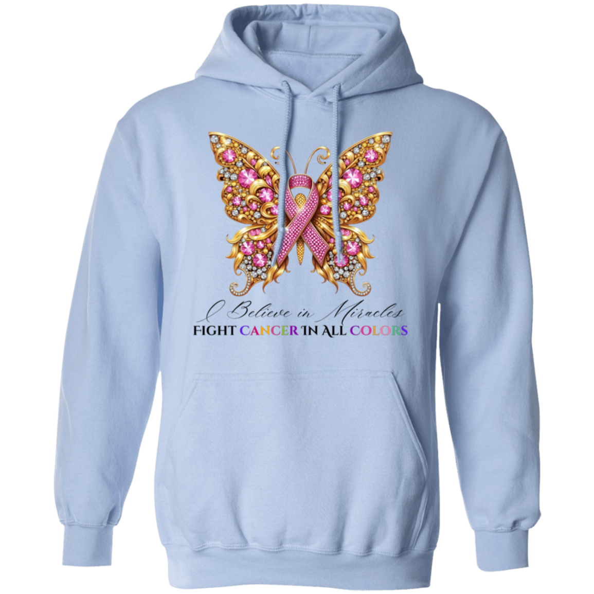 Breast Cancer Pullover Hoodie