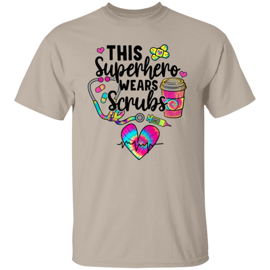 This Superhero Wears Scrubs T-Shirt