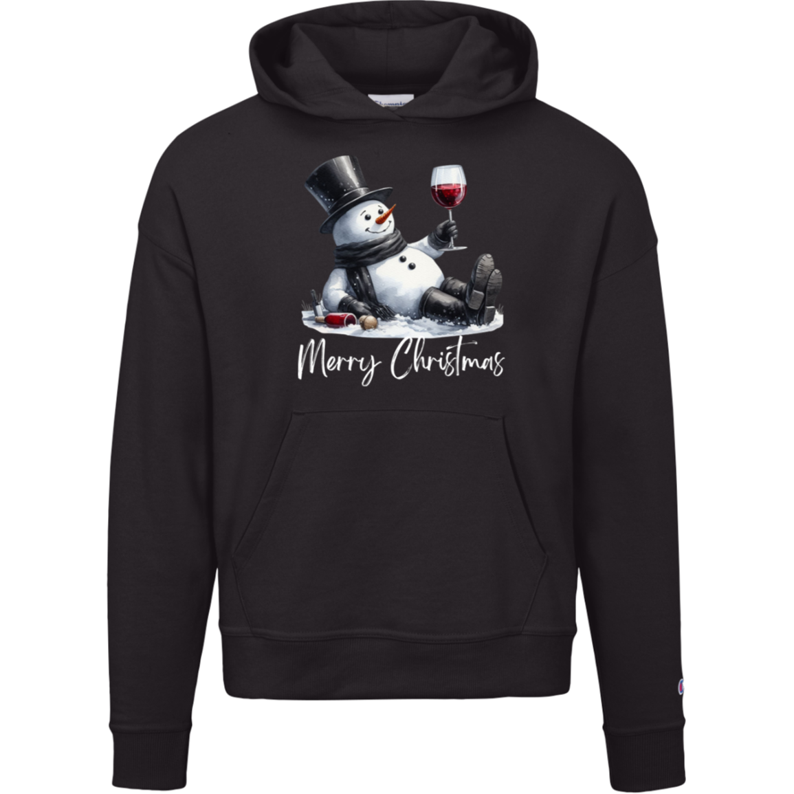 Christmas Snowman Powerblend Hoodie