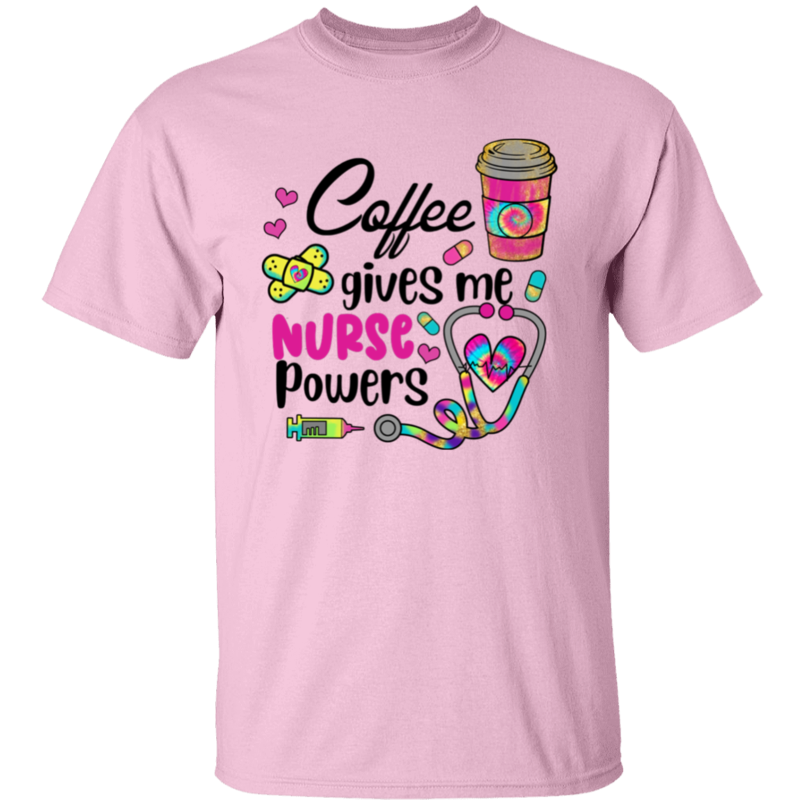 Coffee Gives Me Nurse Powers T-Shirt