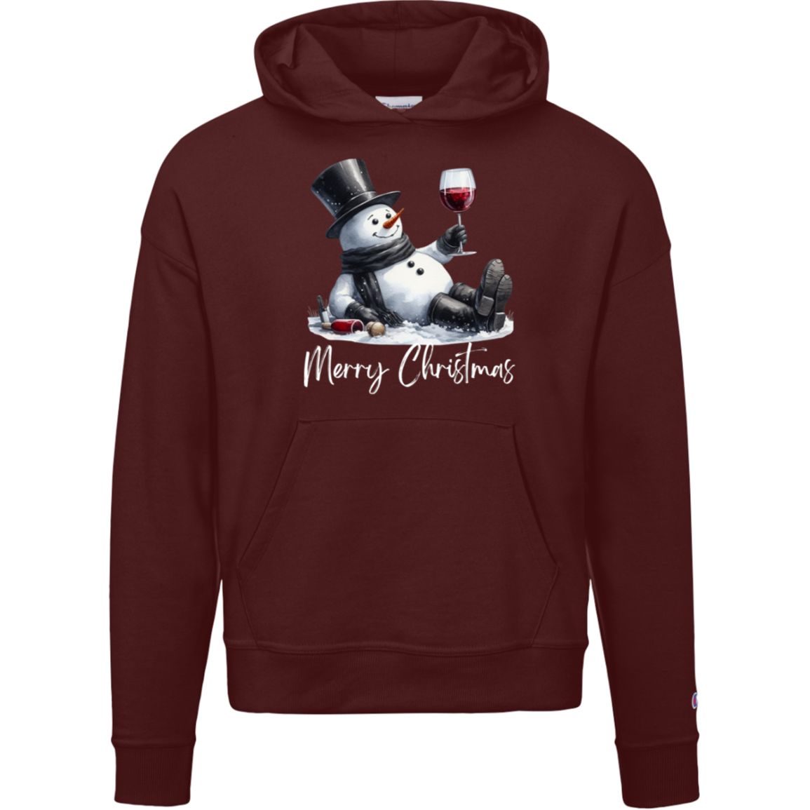 Christmas Snowman Powerblend Hoodie