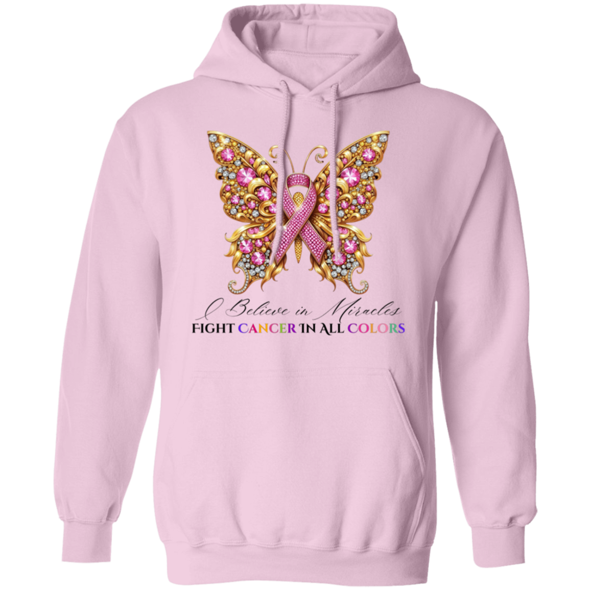 Breast Cancer Pullover Hoodie