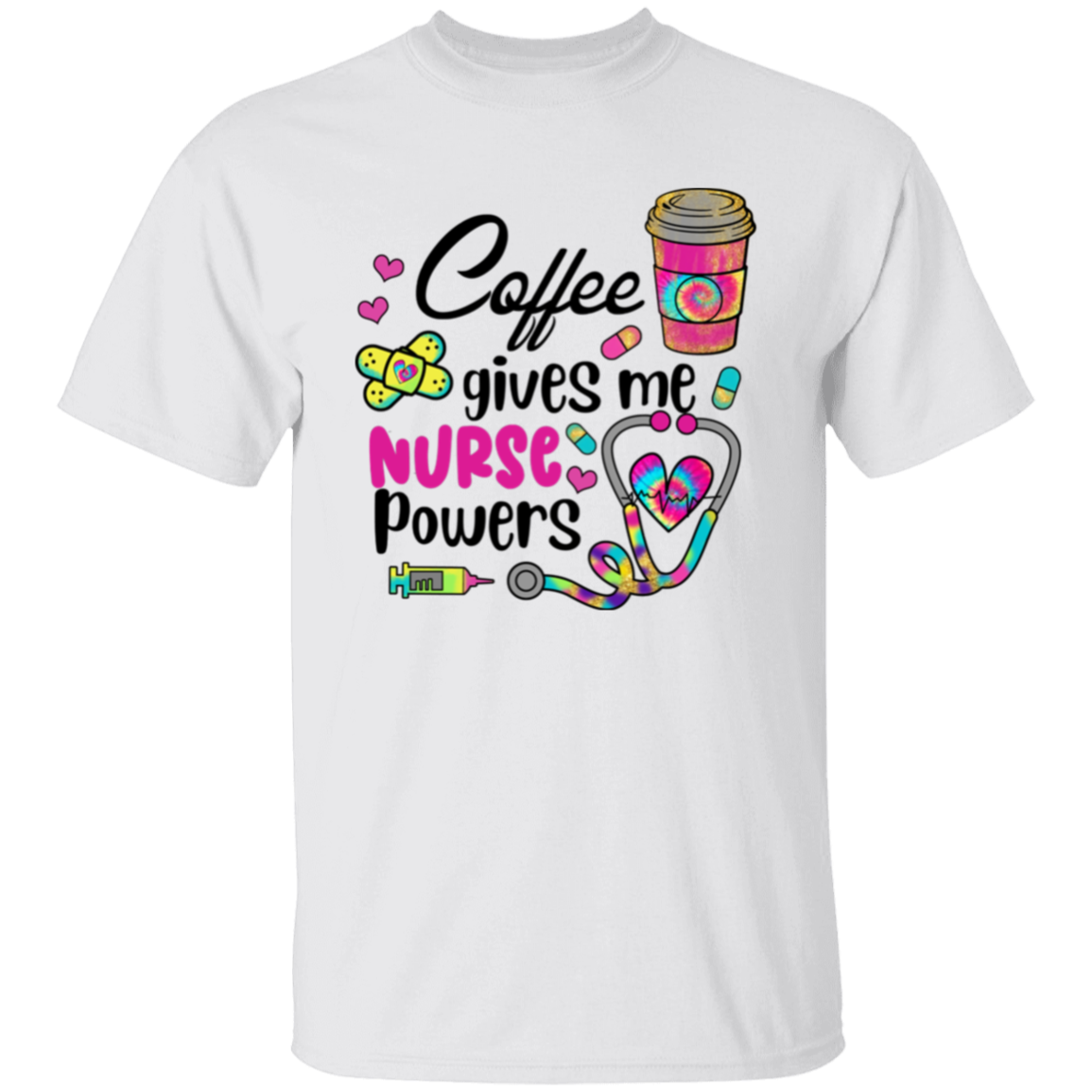 Coffee Gives Me Nurse Powers T-Shirt