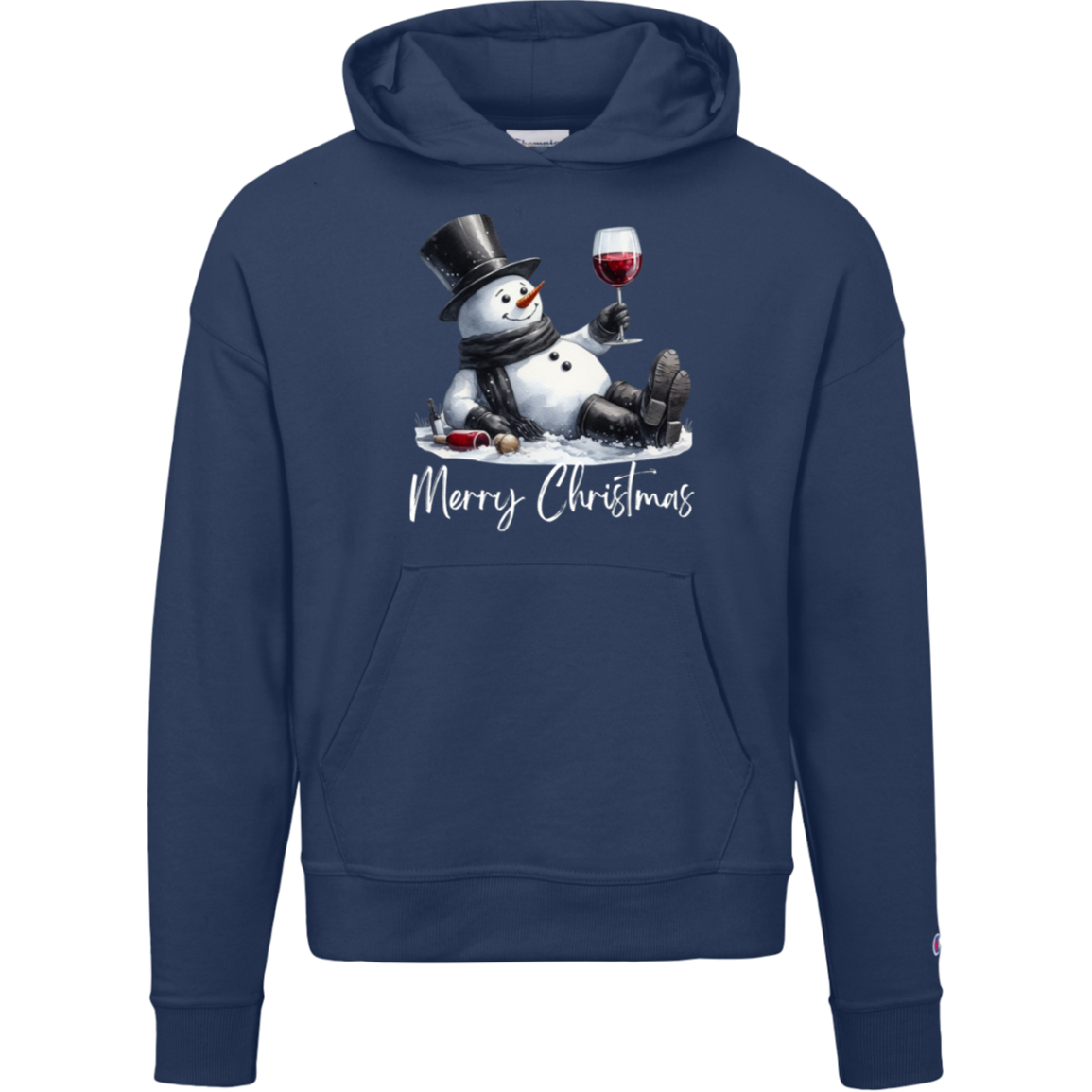 Christmas Snowman Powerblend Hoodie