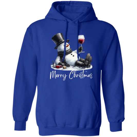 Snowman & Wine Hoodie