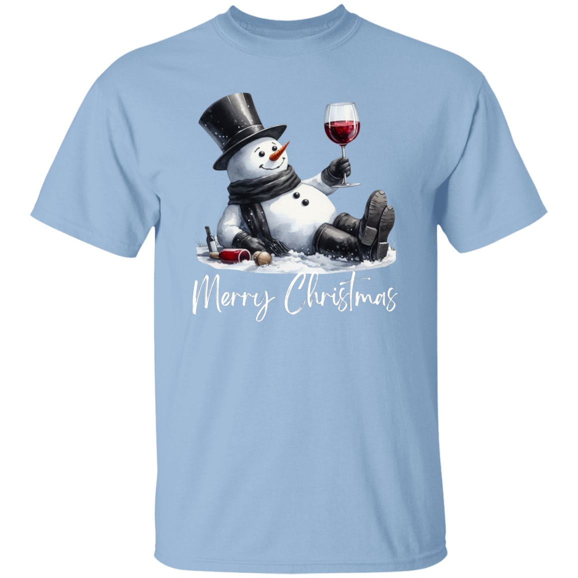 Snowman & Wine T-Shirt