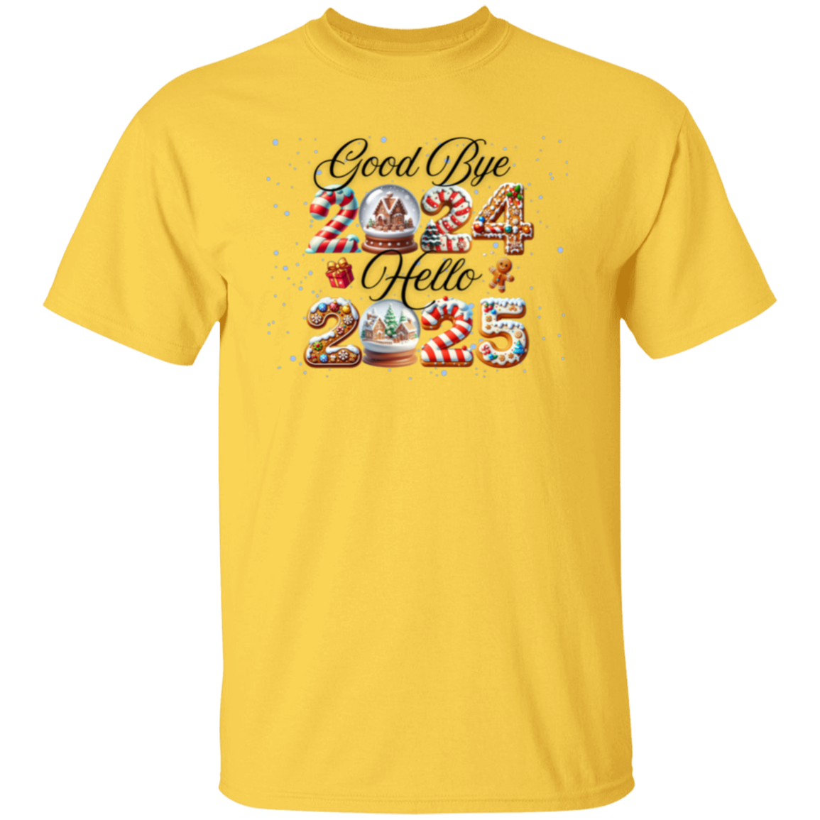 Good Bye 2024 Hello 2025 T-Shirt