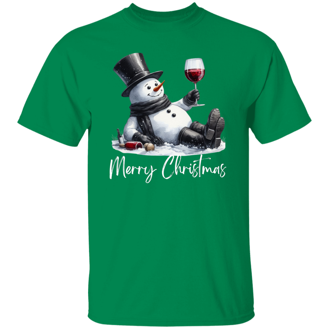 Snowman & Wine T-Shirt