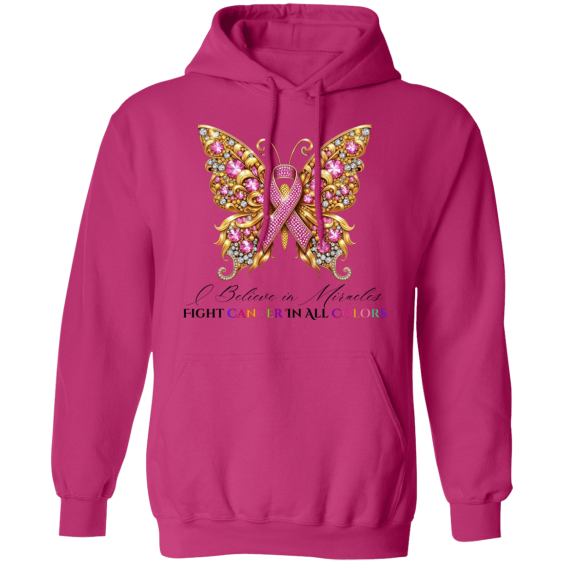 Breast Cancer Pullover Hoodie