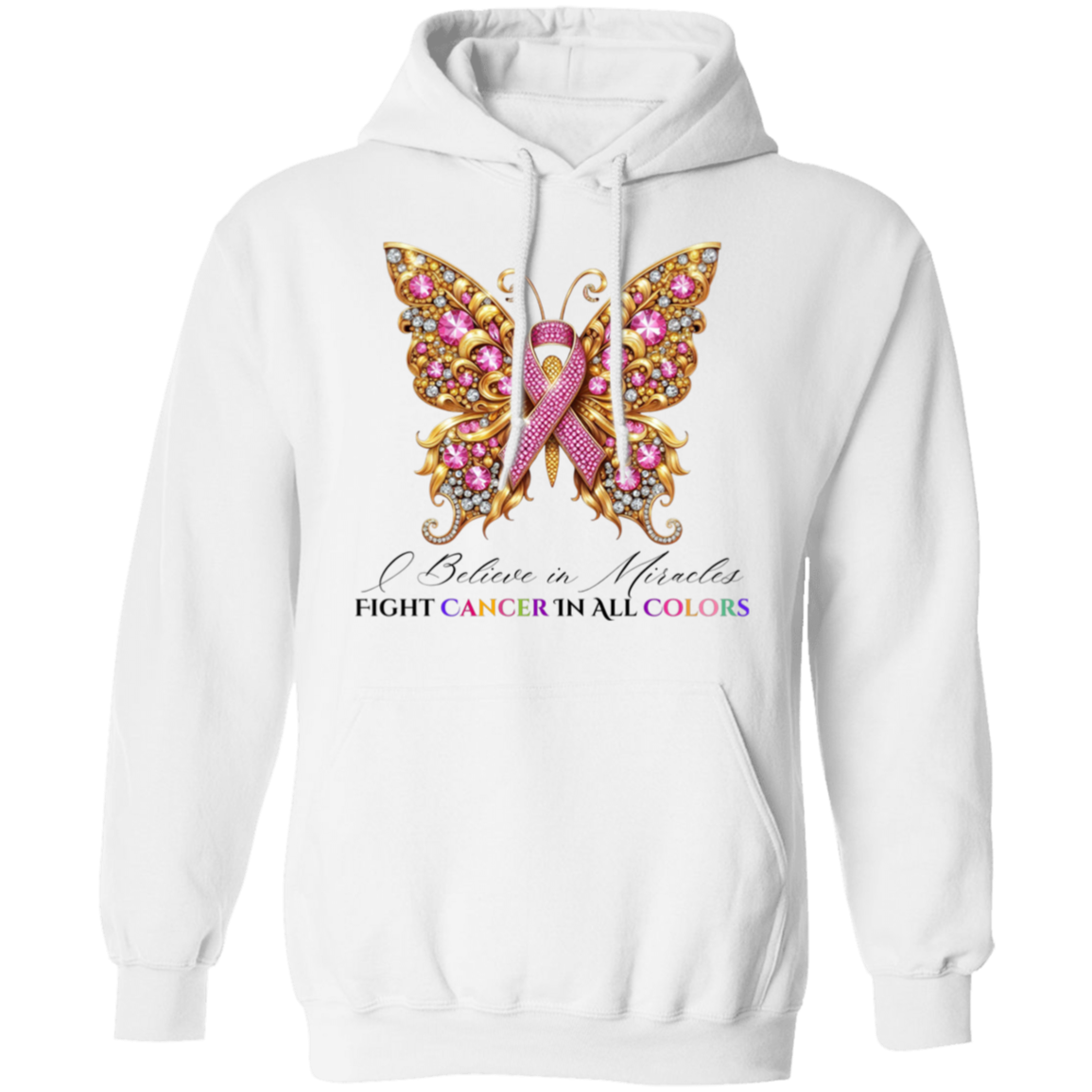 Breast Cancer Pullover Hoodie