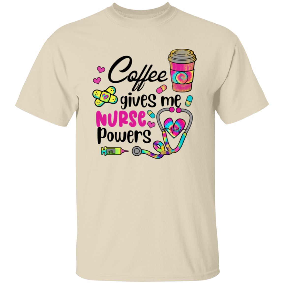 Coffee Gives Me Nurse Powers T-Shirt