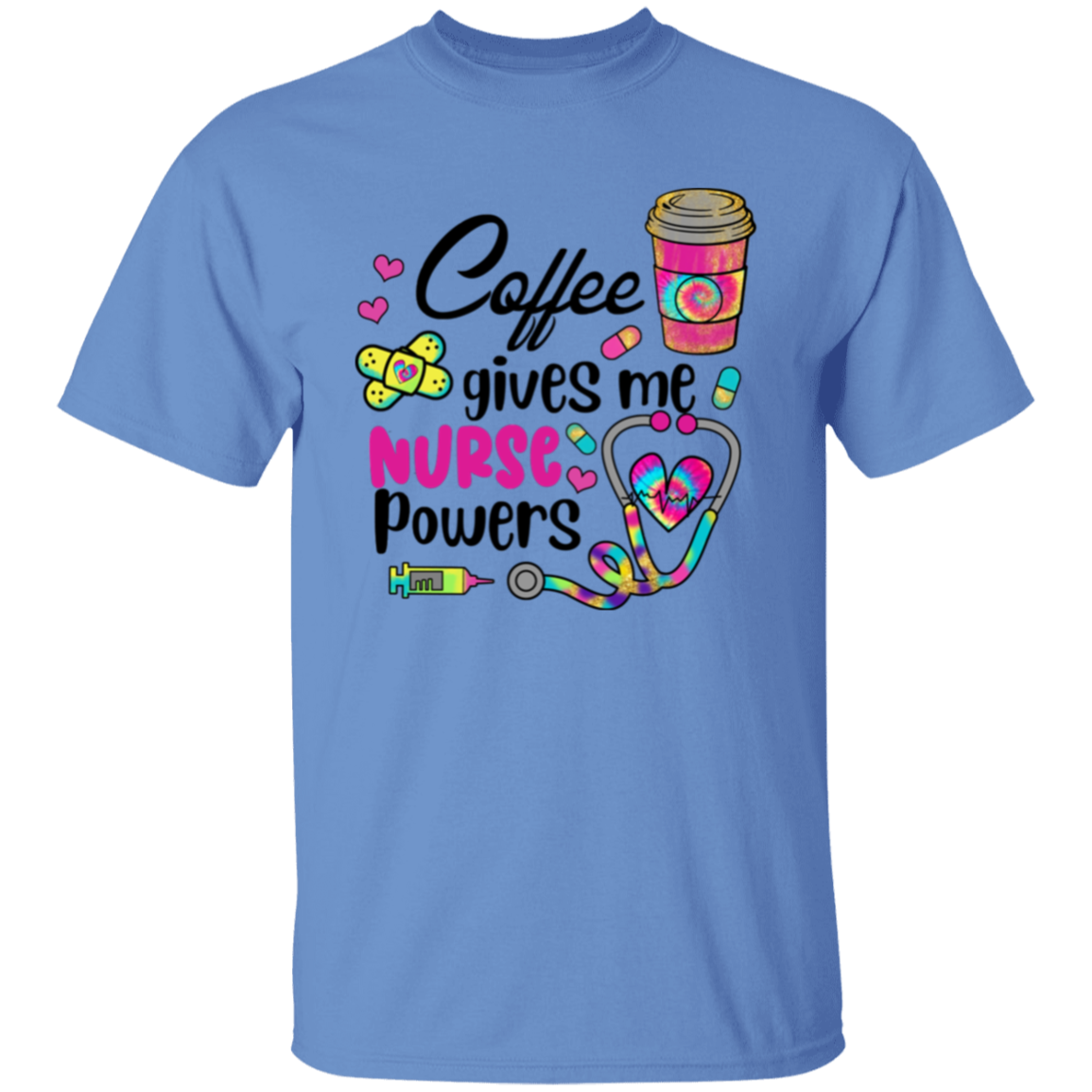 Coffee Gives Me Nurse Powers T-Shirt