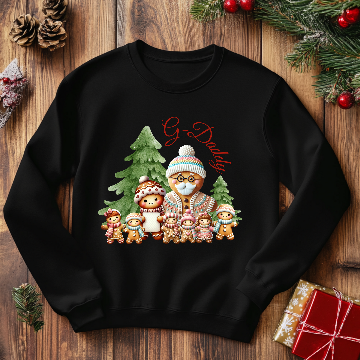 G-Daddy & Gingerbread Gang Pullover Sweatshirt