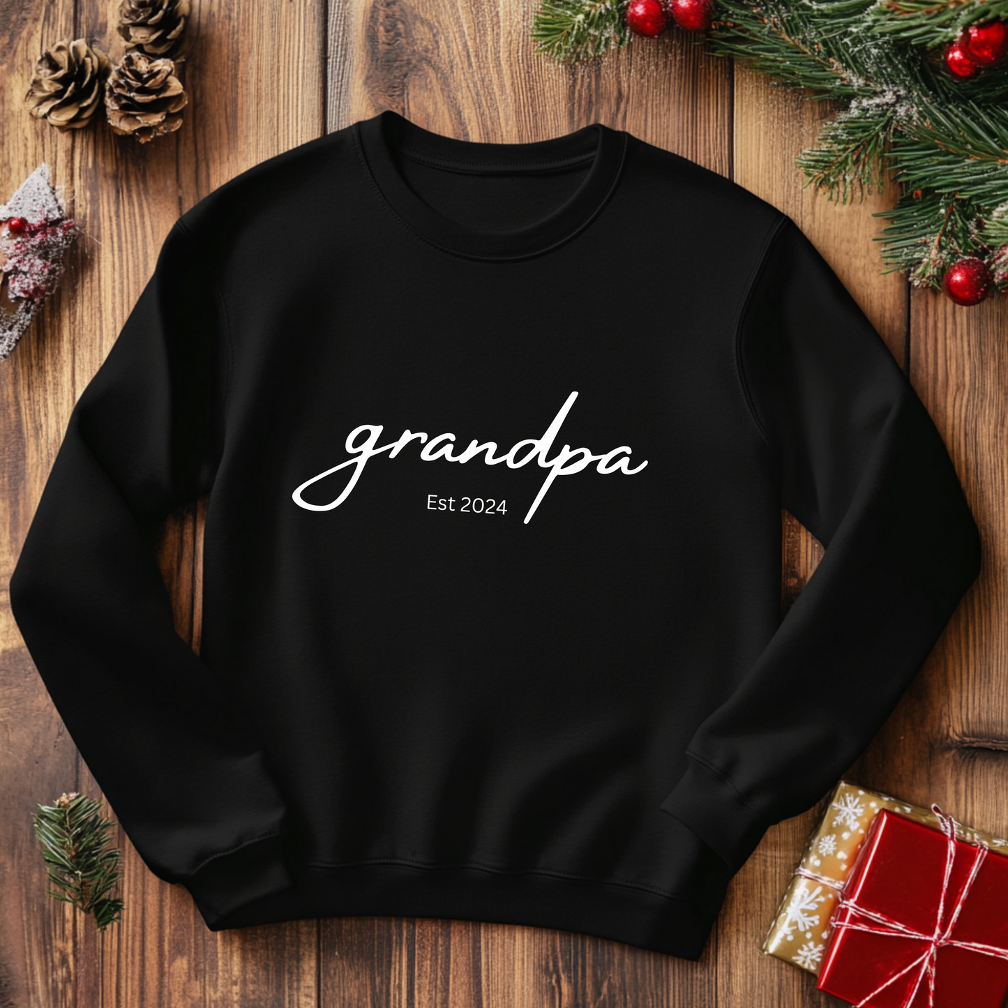 Grandpa Letters Grandpa Pullover Sweatshirt