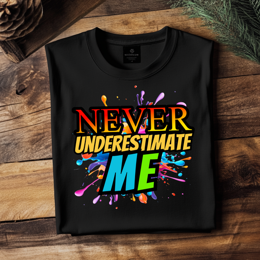 Never Underestimate Me T-Shirt