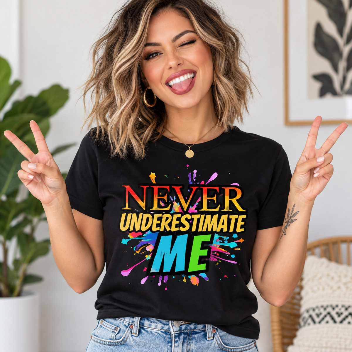 Never Underestimate Me T-Shirt