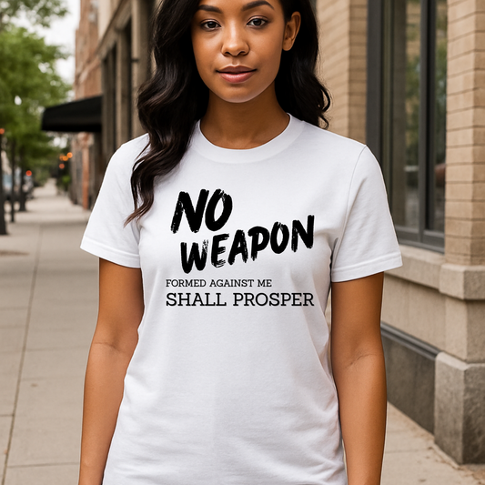 No Weapon Formed Against Me Shall Prosper
