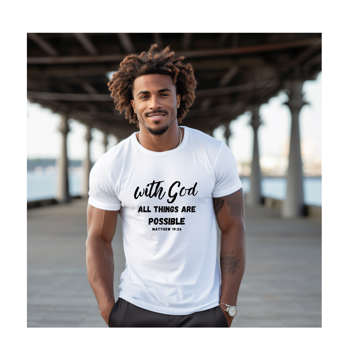 With God All Things Are Possible T-Shirt T-Shirt