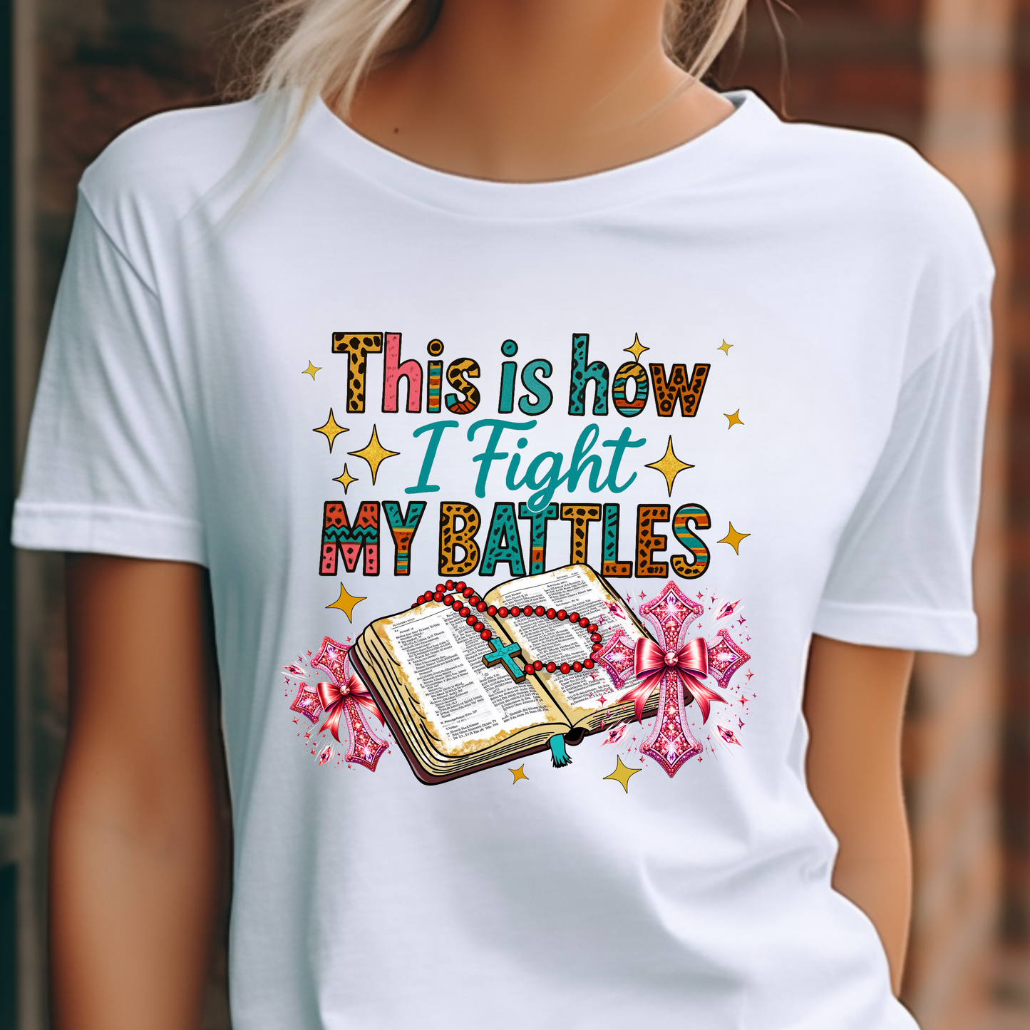 This is How I Fight My Battles T-Shirt