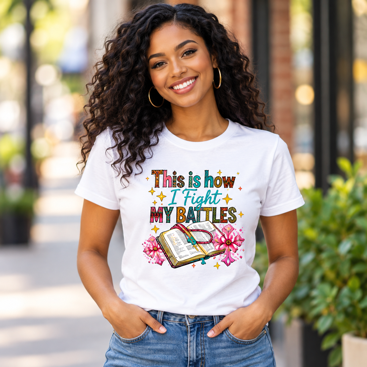 This is How I Fight My Battles T-Shirt